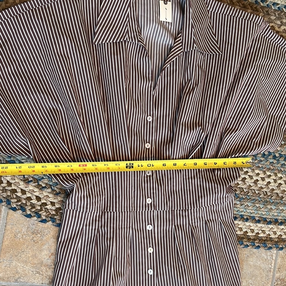 Anthropologie x  Exquise The Tobie Pleated Romper Size Large NWT - Picture 8 of 12
